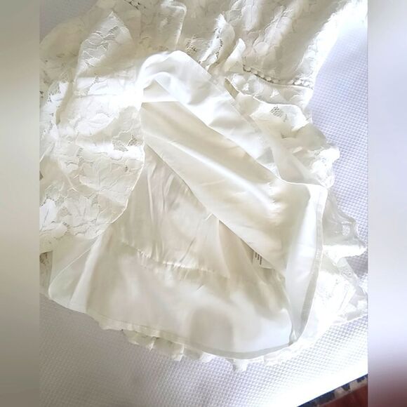 HELLO MOLLY LACE mini white dress new with tags - Picture 15 of 16